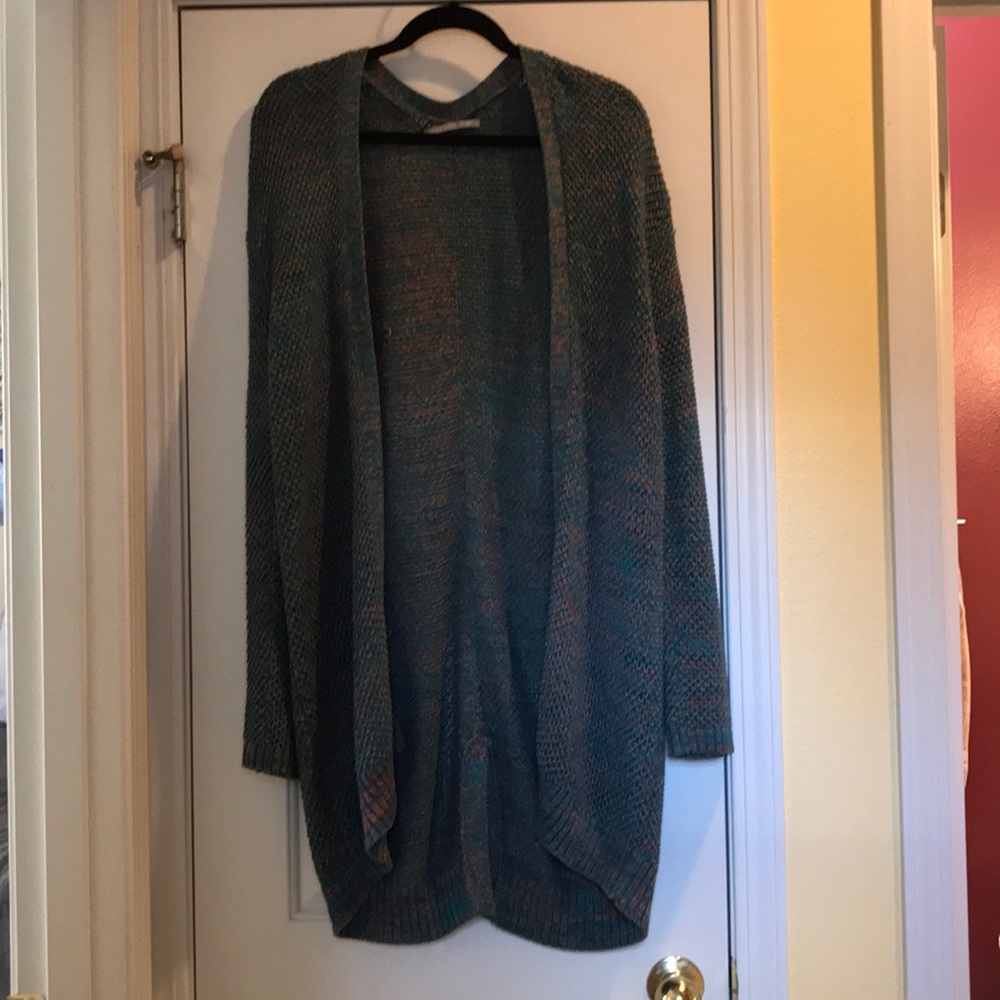 Long, oversized comfy cardigan